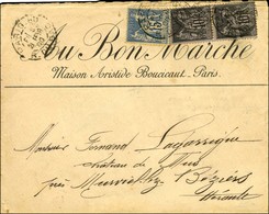 Càd De Lev. Exp. PARIS 80 / R. DU BAC E1 / N° 90 + 103 (2). 1900. - TB. - Otros & Sin Clasificación