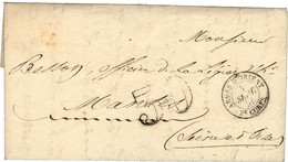 Càd ARMEE D'ORIENT / 2e CORPS Taxe 30 DT Sur Lettre Avec Texte. 1855. - TB / SUP. - Sellos De La Armada (antes De 1900)