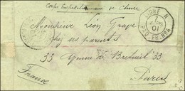 Càd 1 TRESOR Et POSTES AUX ARMEES 1 / CHINE 23 FEVR 01 (localisé à Pékin, Lettres Connues De Novembre 1900 à Août 1901)  - Sellos De La Armada (antes De 1900)