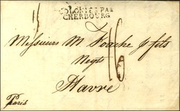 Lettre Avec Texte Daté De New York Le 1er Octobre Pour Le Havre. MP D'entrée COLONIES PAR / CHERBOURG. - TB. - Correo Marítimo