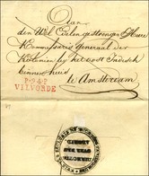 P.94.P. / VILVORDE Rouge. 1826 (tardif). - SUP. - 1792-1815 : Departamentos Conquistados