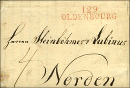 129 / OLDENBOURG Rouge. 1812. - SUP. - 1792-1815 : Departamentos Conquistados