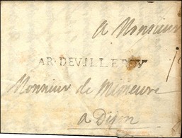 AR.DEVILLEROY Sur Lettre Avec Texte Daté Au Camp De Steinviller Le 15 Juin 1704. - TB. - RR. - Sellos De La Armada (antes De 1900)