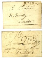 Lot De 2 Lettres : 78 / VENCE 1808 Et P. 78. P. / VENCE 1827. - SUP. - Otros & Sin Clasificación