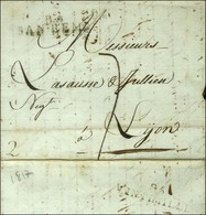 85 / SAN REMO Sur Lettre Avec Texte Daté De Port Maurice Le 16 Janvier 1817 Pour Lyon. Au Verso, 85 / VINTIMILLE. - TB. - Otros & Sin Clasificación