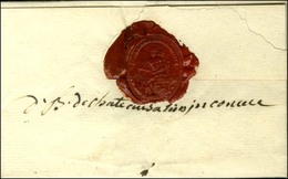 '' D.b. De Chateausalins Inconnu '' Sur Lettre Avec Texte Daté De Metz Le 19 Février 1787. - SUP. - R. - Other & Unclassified