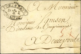 MP Ornée PORT PAYE / DE / DIEUZE (L N° 5) Sur Lettre Avec Texte Daté De Dieuze Le 2 Juin 1787 Adressée Au Directeur De L - Otros & Sin Clasificación