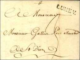 LUNEV. (25 Mm) (L N° 2) Sur Lettre Avec Texte Daté Le 16 Janvier 1763 Pour St Diez. - SUP. - Otros & Sin Clasificación