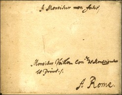Lettre Avec Texte Daté De Nancy Le 16 Octobre 1626 Adressée à Rome. - TB / SUP. - Otros & Sin Clasificación