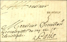 DE NANCY (L N° 2) Sur Lettre Avec Texte Daté Du 6 Mars 1711 Pour Paris. - SUP. - Other & Unclassified