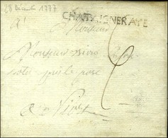 CHATAIGNERAYE (L N° 2) Sur Lettre Avec Texte Daté Du 28 Décembre 1777. - TB / SUP. - Otros & Sin Clasificación
