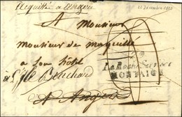 79 / La Roche Servière / MONTAIGU Sur Lettre Avec Texte Daté Du 22 Décembre 1820 Adressée à Angers Et Réexpédiée à L'Ile - Otros & Sin Clasificación