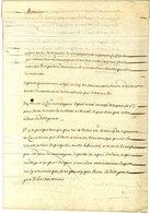 [GELAS De VOISINS Hector De, Marquis De Leberon Et D'Ambres (1591-1645), Lieutenant-Général Puis Gouverneur]. - Other & Unclassified