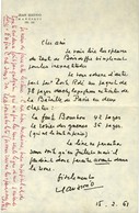 GIONO Jean (1895-1970), écrivain, De L'Académie Goncourt. - Other & Unclassified