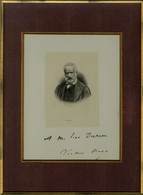 HUGO Victor (1802-1885), écrivain, Homme Politique, De L'Académie Française. - Otros & Sin Clasificación