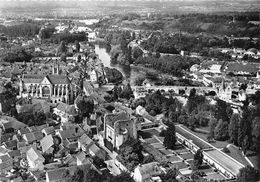 77-MORET-SUR-LOING-VUE GENERALE AERIENNE - Moret Sur Loing