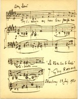 ROPARTZ Joseph Guy (1864-1955), Compositeur. - Otros & Sin Clasificación