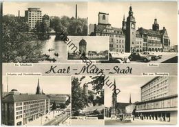 Karl-Marx-Stadt - Markt - Foto-AK Grossformat - Verlag Erhard Neubert KG Karl-Marx-Stadt - Chemnitz (Karl-Marx-Stadt 1953-1990)
