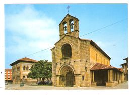 VILLAVICIOSA, Asturias, Espana :Iglesia De Santa Maria De La Oliva , Siglo XIII , Monumento Nacional ; TB - Aviron