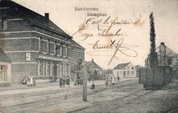 Santhoven - Statieplein - 1906 - Zandhoven