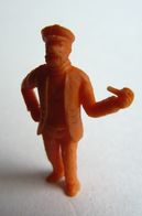 FIGURINE PUBLICITAIRE STENVAL TINTIN HADDOCK (2) Monochrome Orange - Pas Dunkin - Hergé - Kuifje