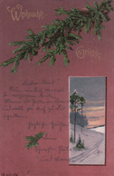 Mailick, Weihnachts Grüsse, Paysage D'hiver, Litho (5587) - Mailick, Alfred