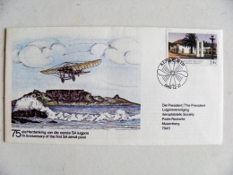 Cover South Africa RSA 1986 Plane Avion Airplane Kenilworth - Brieven En Documenten