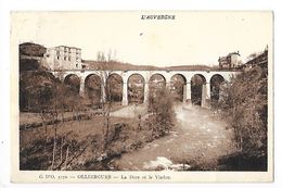 OLLIERGUES  (cpa 63)  La Dore Et Le Viaduc -   - L 1 - Olliergues