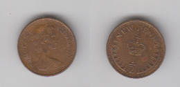 1/2 PENNY 1971 - 1/2 Penny & 1/2 New Penny