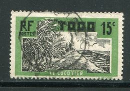 TOGO- Y&T N°129- Oblitéré - Used Stamps