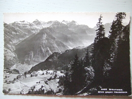 BRAUNWALD / BLICK GEGEN HAUSSTOCK / JOLIE CARTE PHOTO - Braunwald