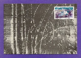 Frankreich 1976  Mi.Nr. 1997 , EUROPA  CEPT Sympathie Mitläufer - CERN - Maximum Card - 22 X 1976 - 1976