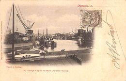 Denain - Rivage Et Quais Des Mines Port Sur L'Escaut (animation, Batellerie, Précurseur) - Péniches