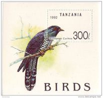 Tanzania 1992 Sc. 985 Birds Cuculo European Cuckoo Sheet Perf. - Coucous, Touracos