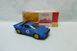 Solido / Hachette - LANCIA STRATOS 1979 Bleu Rally BO 1/43 - Solido