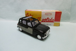 Solido / Hachette - RENAULT 4L DECOUVRABLE PARISIENNE 1964 BO 1/43 - Solido