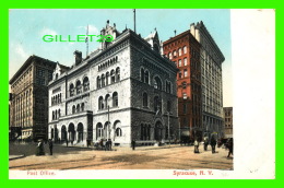 SYRACUSE, NY - POST OFFICE, ANIMATED -  PUB. BY THE ROCHESTER NEWS CO - - Syracuse