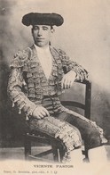 NIMES  30  GARD  CPA   7 JUILLET 1907  VINCENTE PASTOR  MATADOR ESPAGNOL - Nîmes