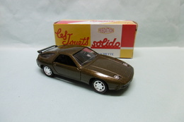 Solido / Hachette - PORSCHE 928 GT 1989 Marron Métallisé BO 1/43 - Solido