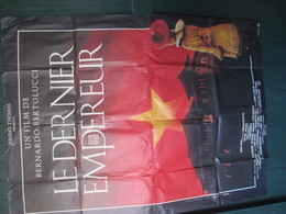 Affiche De Cinéma D'Epoque/Grand  Format/Le DERNIER EMPEREUR/John LONE/Joan CHEN/Peter O'TOOLE/Bertolucci/1987  AFF24 - Affiches