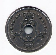 LEOPOLD II  * 5 Cent 1907 Frans * Nr 7732 - 5 Cent