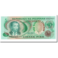 Billet, Philippines, 5 Piso, Undated, KM:160b, NEUF - Philippines