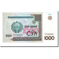 Billet, Uzbekistan, 1000 Sum, 2001, KM:82, NEUF - Ouzbékistan