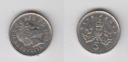 5 PENCE 1999 - 5 Pence & 5 New Pence