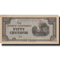 Billet, Philippines, 50 Centavos, Undated (1942), Undated, KM:105b, TTB+ - Philippinen