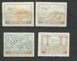 Grèce - Aérien - Yvert N° 1 à 4 , 4 Valeurs * -  Pa10514 - Unused Stamps