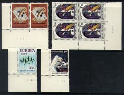 A27 - Belgium - 1972 - OBP 1622 / 1623 / 1625 / 1650 - Hoekdatums Drukdatums - MNH - Dated Corners