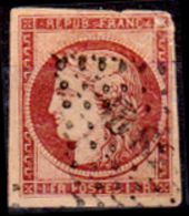 Francia-A0008 - 1849: Y&T N. 6 (o) Used - Difetto In Alto A Destra. - 1849-1850 Ceres