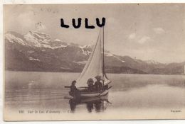 DEPT 74 : édit. L L N° 186 : Sur Le Lac D Annecy ( Barque A Voile  ) - Non Classés