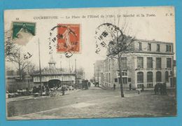 CPA 44 - Le Marché Place De L'Hôtel De Ville COURBEVOIE 92 - Courbevoie